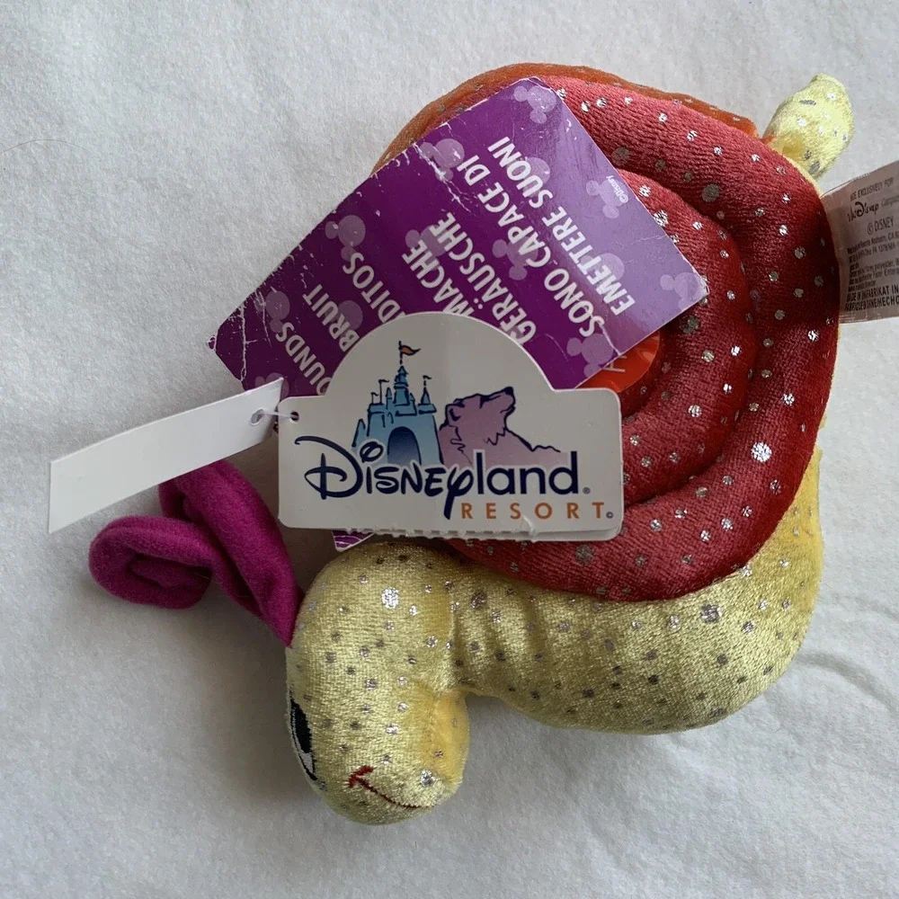 Disneyland 1995 Main Street Electrical Parade Plush MUSICAL Snail With Tags‎
